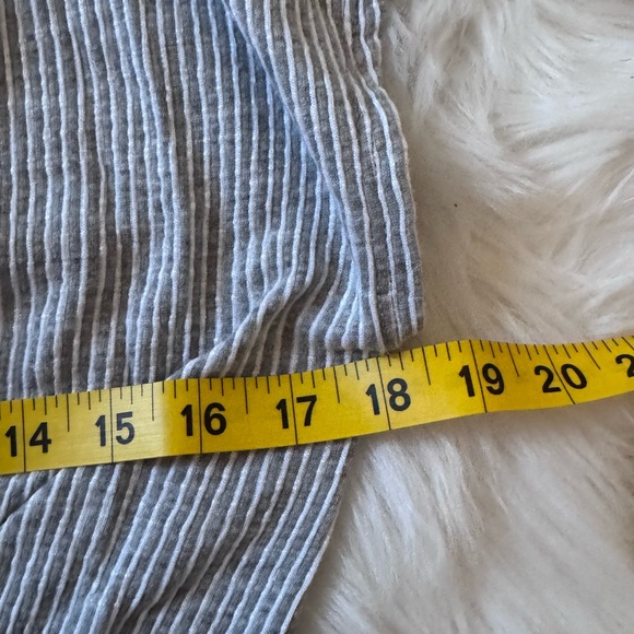 Caution to the Wind Size Large Gray Ribbed Women's Jumpsuit - Picture 5 of 10